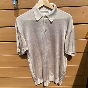 Knitted polo shirt US M